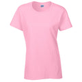 Hellrosa - Front - Gildan - T-Shirt Schwere Qualität für Damen