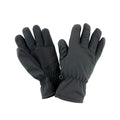 Schwarz - Front - Result Winter Essentials - Herren-Damen Unisex Winterhandschuhe, Softshell Thermisches Material