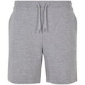 Grau meliert - Front - Build Your Brand - Sweat-Shorts für Herren