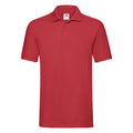Rot - Front - Fruit of the Loom - "Premium" Poloshirt für Herren
