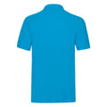 Azure Blau - Back - Fruit of the Loom - "Premium" Poloshirt für Herren