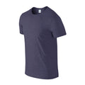Heide Blau - Side - Gildan - "Softstyle" T-Shirt für Herren-Damen Unisex