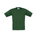 Flaschengrün - Front - B&C - "Exact 150" T-Shirt für Kinder
