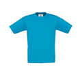 Atollblau - Front - B&C - "Exact 150" T-Shirt für Kinder