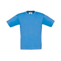 Azurblau - Front - B&C - "Exact 150" T-Shirt für Kinder