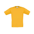 Gold - Front - B&C - "Exact 150" T-Shirt für Kinder