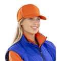 Orange - Side - Result - "Core" Baseball-Mütze für Herren-Damen Unisex