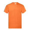 Orange - Front - Fruit of the Loom - "Original" T-Shirt für Herren