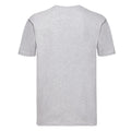 Grau - Back - Fruit of the Loom - "Super Premium" T-Shirt für Herren