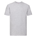 Grau - Front - Fruit of the Loom - "Super Premium" T-Shirt für Herren