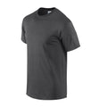 Grau meliert - Side - Gildan - T-Shirt für Herren-Damen Unisex