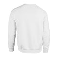 Weiß - Back - Gildan - Sweatshirt Rundhalsausschnitt für Herren-Damen Unisex