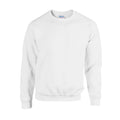 Weiß - Front - Gildan - Sweatshirt Rundhalsausschnitt für Herren-Damen Unisex