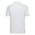 Weiß - Back - Russell - "Classic" Poloshirt für Herren