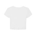 Weiß - Back - Bella + Canvas - T-Shirt kurz geschnitten für Damen