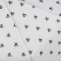 Weiß-Schwarz - Side - Something Different - "Bee Happy" Faltbarer Regenschirm