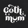 Schwarz-Weiß - Side - Something Different - Tragetasche "Goth Mum"