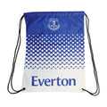 Blau-Weiß - Front - Everton FC Fußball Wappen Turnbeutel