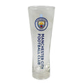 Transparent - Front - Manchester City FC Wordmark Fußball Wappen Design Peroni Pint Glas