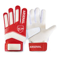Rot-Weiß - Front - Arsenal FC Kinder Torwart-Handschuhe