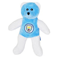 Blau-Weiß - Front - Manchester City FC Kontrast Teddybär