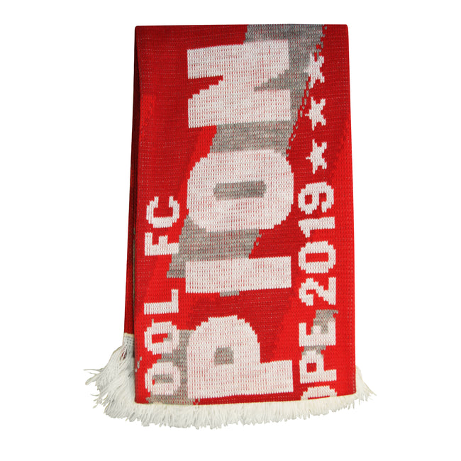 Rot-Weiß - Back - Liverpool FC Champions Schal