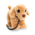 Gold - Front - Keel Toys Signature Cuddle Labrador Welpe Mit Leine