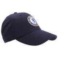 Marineblau - Front - Chelsea FC Unisex Baseball Kappe mit Club Wappen