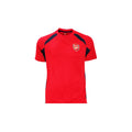 Rot-Schwarz - Front - Arsenal FC Jungen T-Shirt Panel