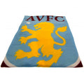 Burgunderrot-Blau-Gelb - Front - Aston Villa FC - Decke, Fleece, Puls