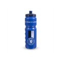Königsblau-Weiß - Front - Chelsea FC - Wasserflasche, Kunststoff