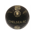 Schwarz-Gold - Front - Chelsea FC - "Phantom" Fußball mit Unterschriften