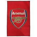 Rot - Front - Vorleger - Teppich - Fußmatte mit Arsenal FC Motiv