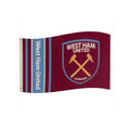 Weinrot-Himmelblau - Front - West Ham United FC - Fahne, Wappen