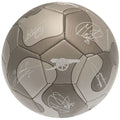 Silber - Back - Arsenal FC - Fußball mit Unterschriften