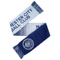 Blau-Weiß - Front - Manchester City FC Fan Schal mit Club Wappen