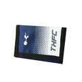 Marineblau-Weiß - Front - Tottenham Hotspur FC Fade Geldbörse mit Club Wappen