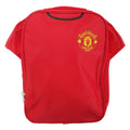Rot - Front - Manchester United FC Lunch Tasche, T-Shirt Design mit Club Wappen