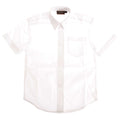 Weiß - Front - Universal Textiles - Hemd für Jungen - Schulekurzärmlig