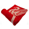 Rot-Weiß - Front - Liverpool FC Pulse Fleece-Decke