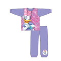 Violett-Pink - Front - Disney - Schlafanzug für Mädchen