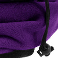 Violett - Back - FLOSO Damen Multifunktionsschal - Multifunktionsmütze - Schlauchschal