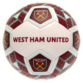 Weinrot-Weiß - Front - West Ham United FC - Fußball Wappen