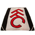 Schwarz-Weiß-Rot - Front - Fulham FC - Decke, Fleece, Puls