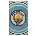 Blau - Front - Manchester City FC - Badetuch, Puls