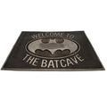 Grau - Front - Batman - Türmatte "Welcome To The Batcave", Gummi