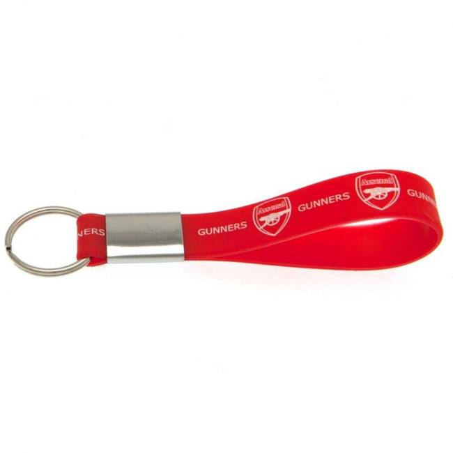 Rot - Back - Arsenal FC Silikon Schlüsselanhänger