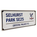 Weiß-Blau - Back - Crystal Palace FC - Tafel "Selhurst Park SE25"