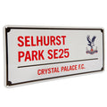 Weiß-Rot - Back - Crystal Palace FC - Tafel "Selhurst Park SE25"