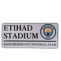 Weiß - Front - Manchester City FC offizielles Straßenschild